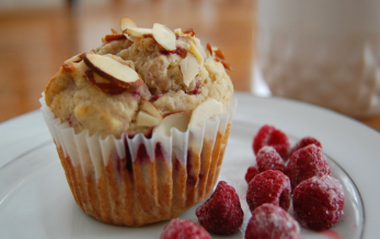 Almond- Berry Muffins