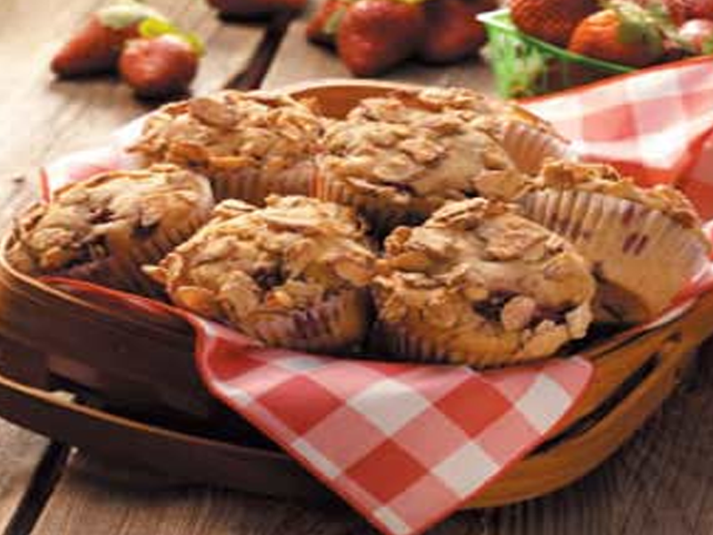 Almond-Berry Muffins