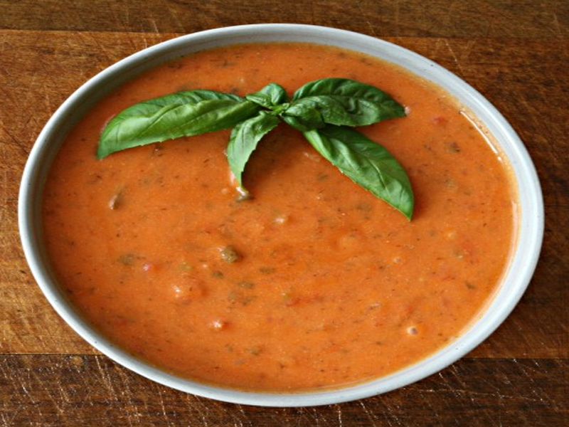 Creamy Tomato-Basil Soup