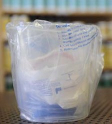 Enema Bucket with Catherer